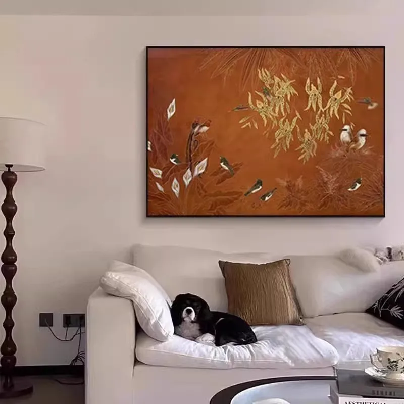 New Chinese Hundred Birds Canvas Poster Vintage Art Painting Wall Decor for Living Room Tea Room Restaurant Hotel Homestay Print
New Chinese Hundred Birds Canvas Poster Vintage Art Painting Wall Decor for Living Room Tea Room Restaurant Hotel Homestay Print