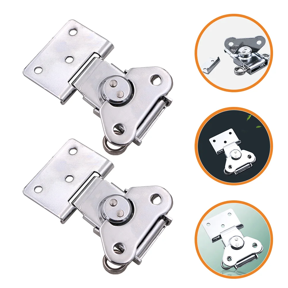 2 Pcs Butterfly Latch Heavy Duty Iron Hardware Spring Loaded Replacement for Wooden Packaging Boxes Garage Door
2 Pcs Butterfly Latch Heavy Duty Iron Hardware Spring Loaded Replacement for Wooden Packaging Boxes Garage Door