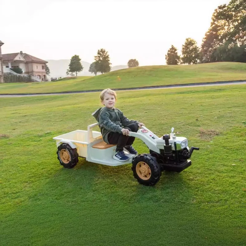 Walking tractor electric toy car can seat four-wheeled double boys and girls children with bucket tractor electric
Walking tractor electric toy car can seat four-wheeled double boys and girls children with bucket tractor electric