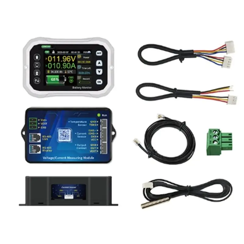 ABHX-Bluetooth Battery Monitor Voltage Current Tester Capacity Indicator RV Battery VA Coulomb Meter
ABHX-Bluetooth Battery Monitor Voltage Current Tester Capacity Indicator RV Battery VA Coulomb Meter