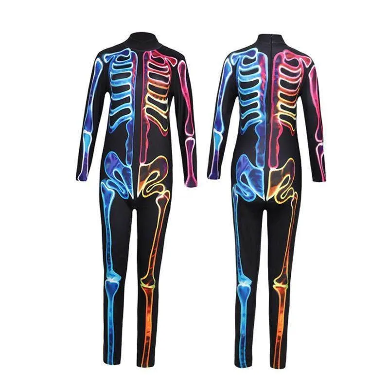 Halloween Skeleton Costume Women's Traditional Ethnic Stage Performance Clothing Skeleton Design Fashionable Autumn Outfit
Halloween Skeleton Costume Women's Traditional Ethnic Stage Performance Clothing Skeleton Design Fashionable Autumn Outfit