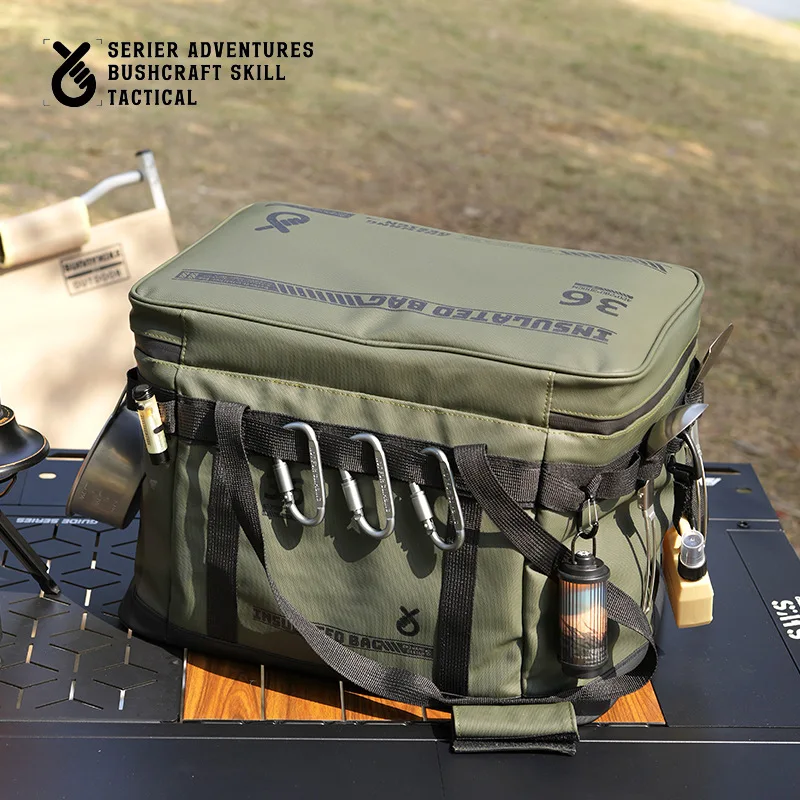 Outdoor Camping Gear Storage Bag, Tableware and Food Storage Tote Bag, Anti-Collision Miscellaneous Bag, Beverage Insulation and Cooling Bag 36L
Outdoor Camping Gear Storage Bag, Tableware and Food Storage Tote Bag, Anti-Collision Miscellaneous Bag, Beverage Insulation and Cooling Bag 36L