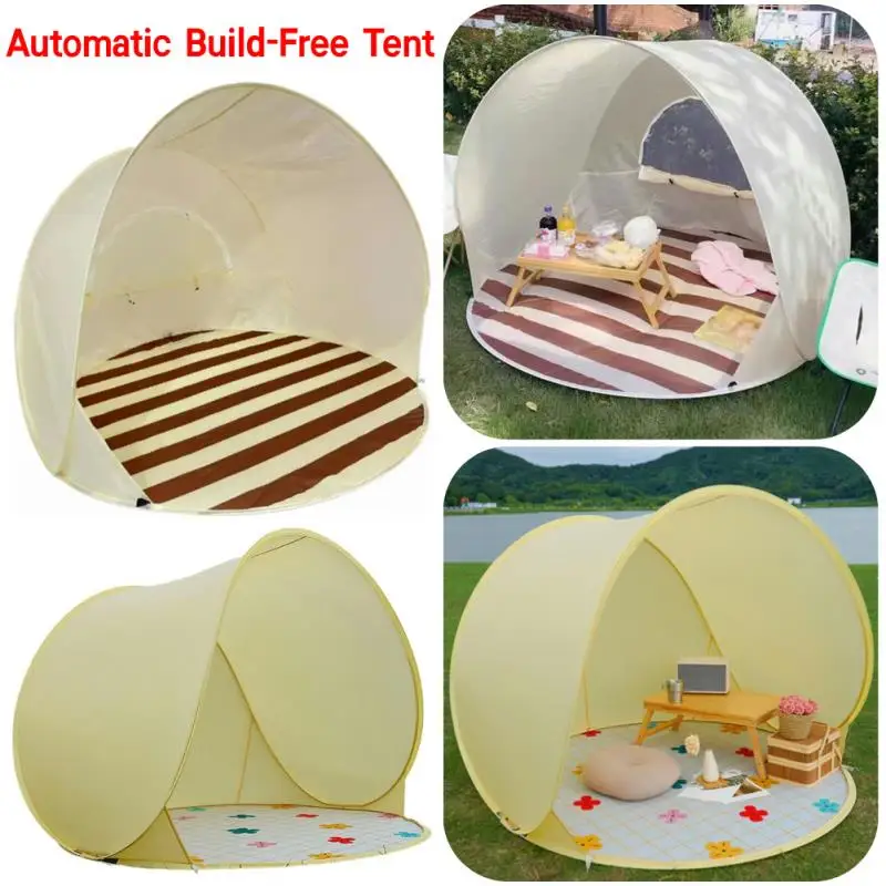 Automatic Instant Pop Up Tent for Family Camping Beach Travel Sun Protection Shelter Waterproof 2-3 People Outdoor
Automatic Instant Pop Up Tent for Family Camping Beach Travel Sun Protection Shelter Waterproof 2-3 People Outdoor