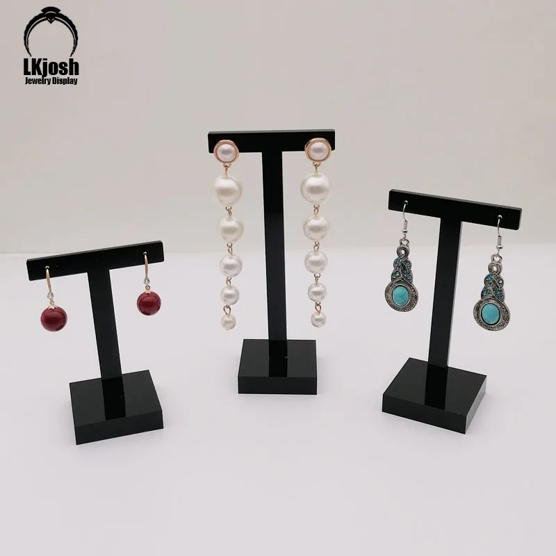 Wholesale of 3 Pieces/batch of Black Acrylic T-shaped Earrings Jewelry Display Organizers Brackets Studs Pendants Props Display
Wholesale of 3 Pieces/batch of Black Acrylic T-shaped Earrings Jewelry Display Organizers Brackets Studs Pendants Props Display
