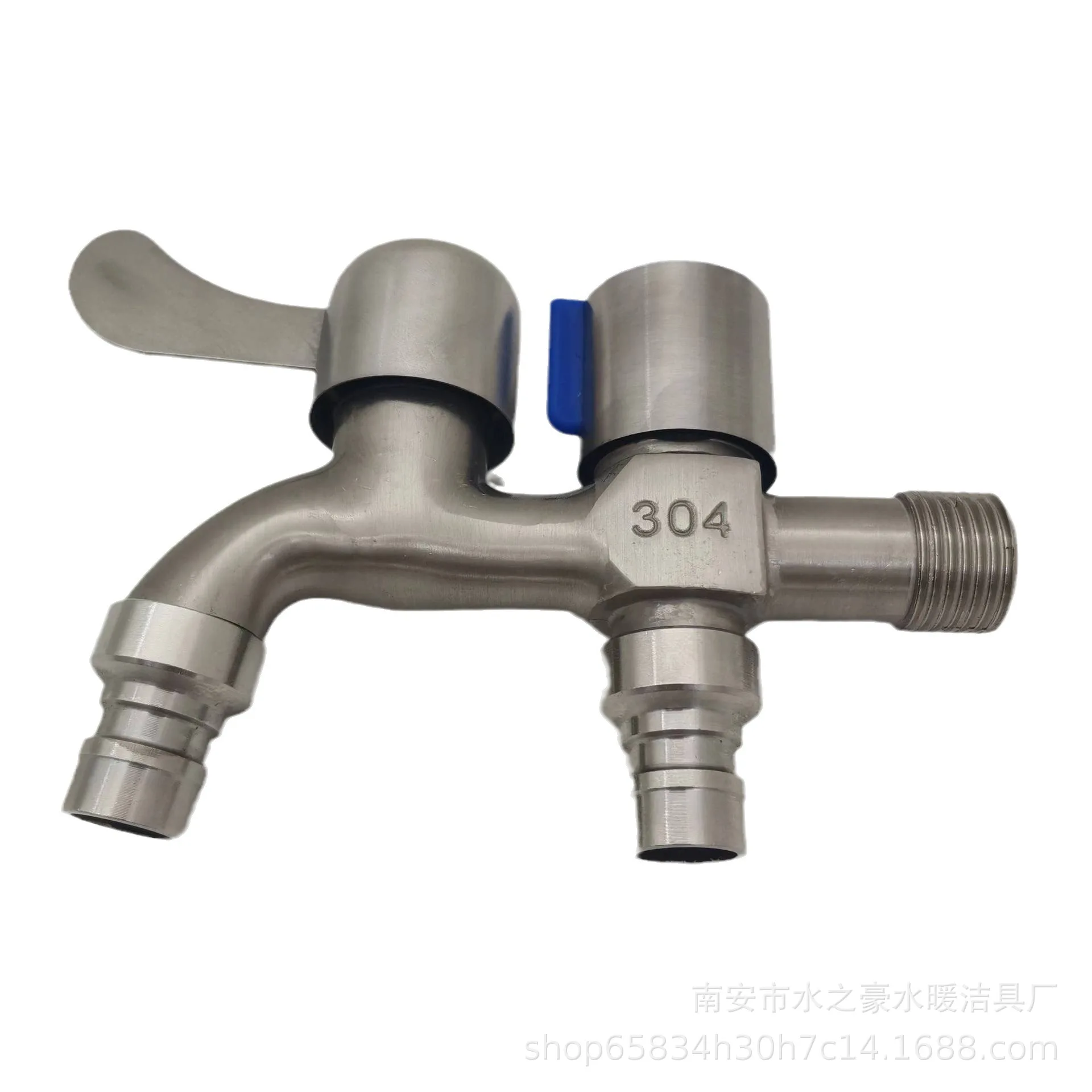 Imitation 304 brushed alloy multifunctional faucet with one inlet and two outlets faucet
Imitation 304 brushed alloy multifunctional faucet with one inlet and two outlets faucet