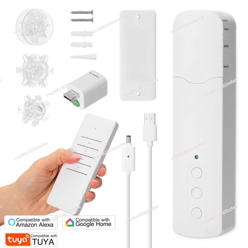 Электрический двигатель рольставней с шариками, умная версия литиевой батареи, тянущая веревка, Wi-Fi, беспроводная умная электрическая занавеска
Электрический двигатель рольставней с шариками, умная версия литиевой батареи, тянущая веревка, Wi-Fi, беспроводная умная электрическая занавеска