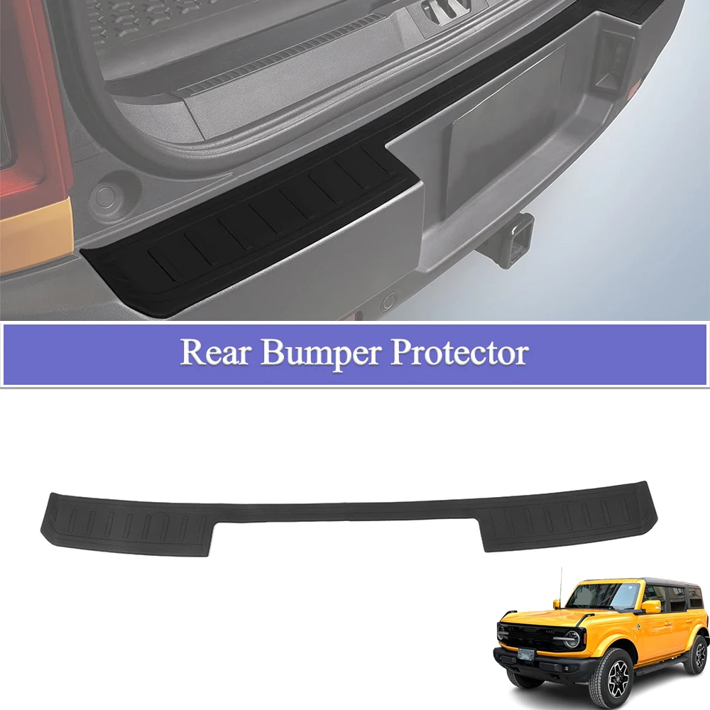 Rear Trunk Bumper Protector Soft TPE Guard Plate Cover Trim for Ford Bronco Sport Bronco 2021-2023 2024 Exterior Car Accessories
Rear Trunk Bumper Protector Soft TPE Guard Plate Cover Trim for Ford Bronco Sport Bronco 2021-2023 2024 Exterior Car Accessories