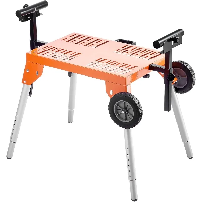 VEVOR 77in Miter Saw Stand with Tabletop and Wheels, 330lbs Load Capacity Steel Collapsible Rolling Stand for Miter Saw
VEVOR 77in Miter Saw Stand with Tabletop and Wheels, 330lbs Load Capacity Steel Collapsible Rolling Stand for Miter Saw