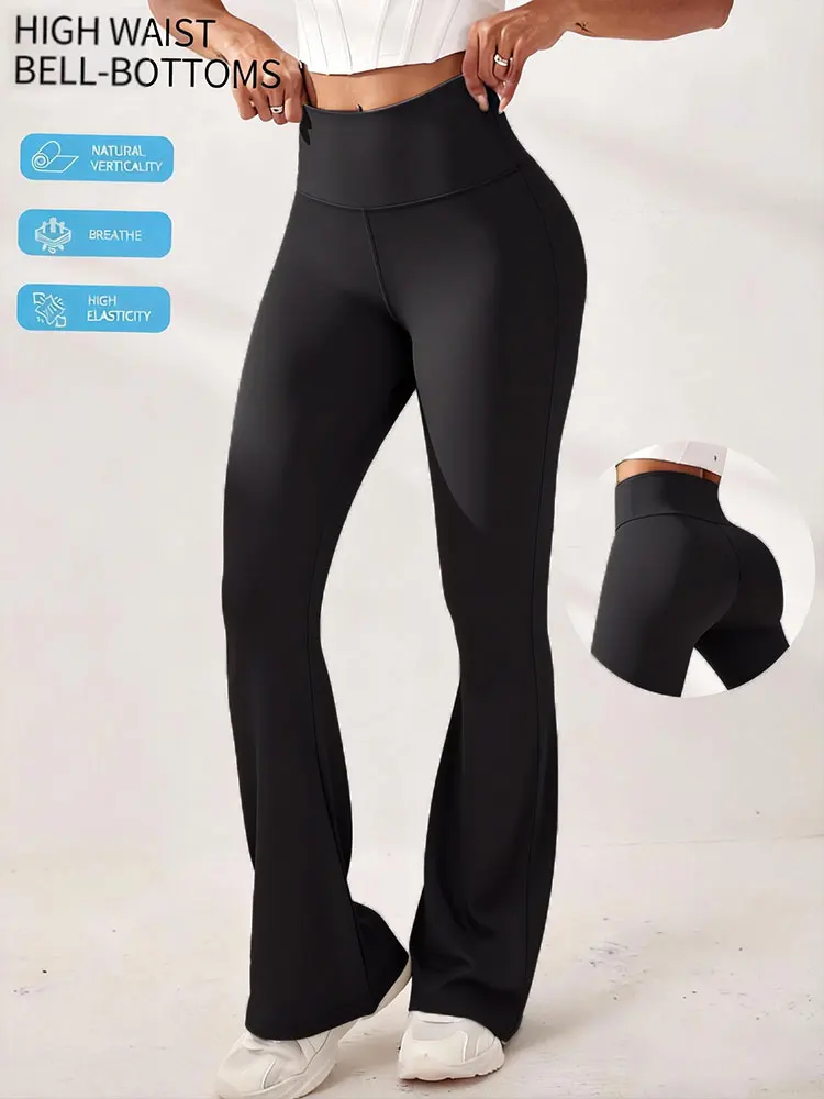 Повседневные брюки-клеш для йоги, однотонные, с высокой талией, минималистичные, облегающие, с широкими штанинами, для активного отдыха, длинные брюки для офиса и повседневной носки
Повседневные брюки-клеш для йоги, однотонные, с высокой талией, минималистичные, облегающие, с широкими штанинами, для активного отдыха, длинные брюки для офиса и повседневной носки