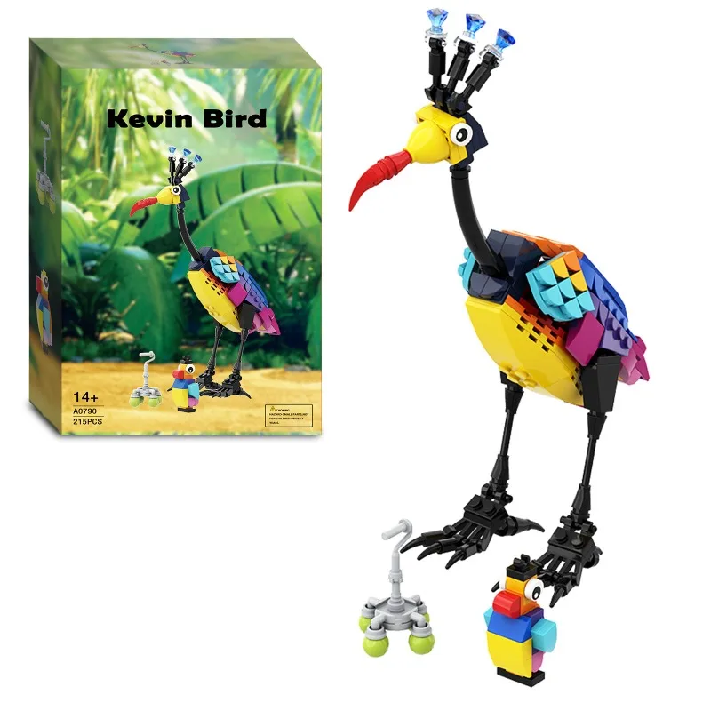 DSN Cartoon Up Travel with The House Adventure Kevin Bird Building Blocks Puzzle Assembling Toys Birthday Gifts
DSN Cartoon Up Travel with The House Adventure Kevin Bird Building Blocks Puzzle Assembling Toys Birthday Gifts