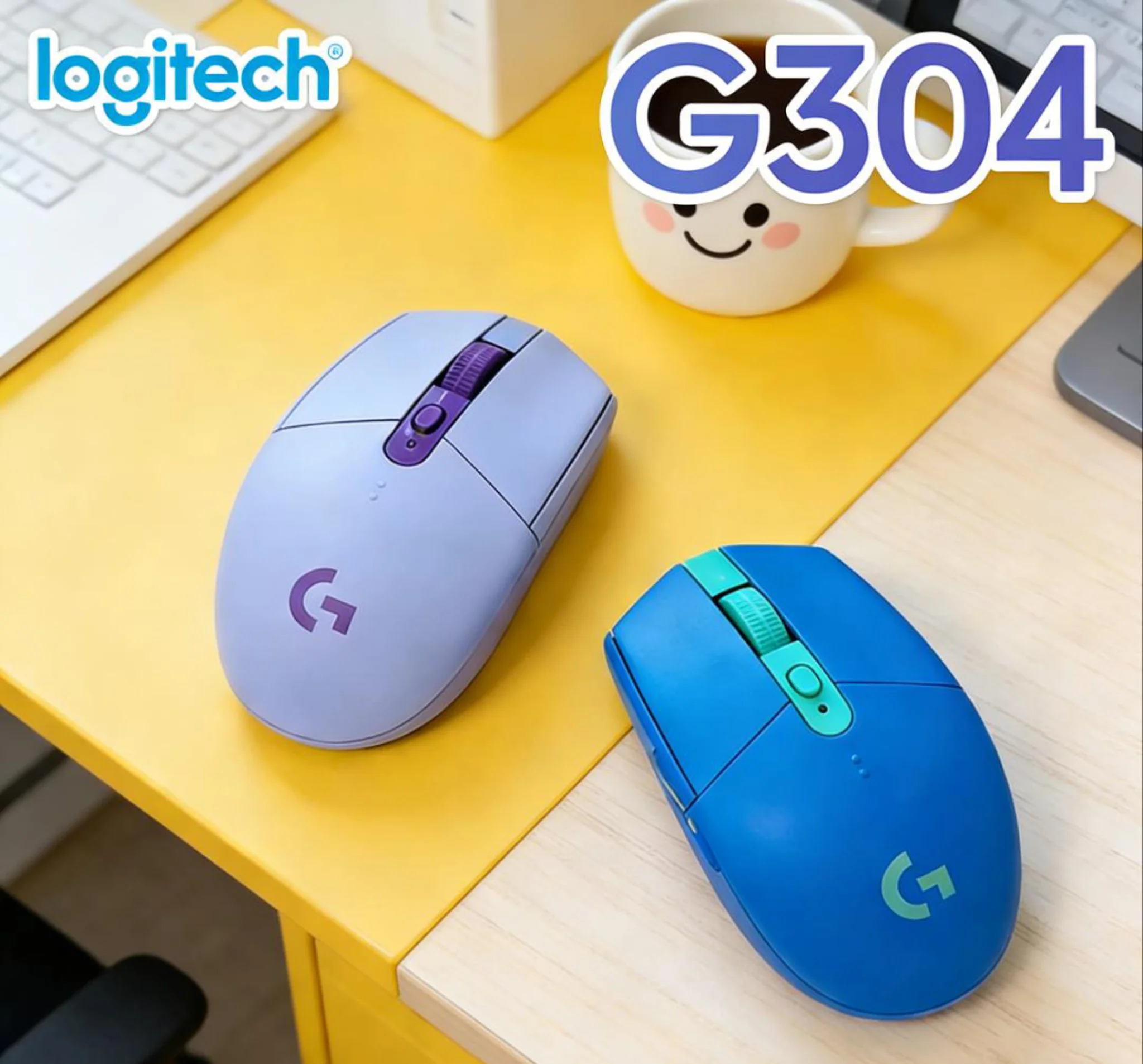 G304 LIGHTSPEED Wireless Gaming Mouse with HERO 12K Sensor Silent High Precision 6 Programmable Buttons for Esports
G304 LIGHTSPEED Wireless Gaming Mouse with HERO 12K Sensor Silent High Precision 6 Programmable Buttons for Esports