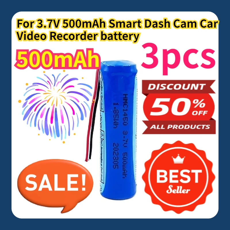 Аккумулятор для умного видеорегистратора 3.7V 500mAh
Аккумулятор для умного видеорегистратора 3.7V 500mAh