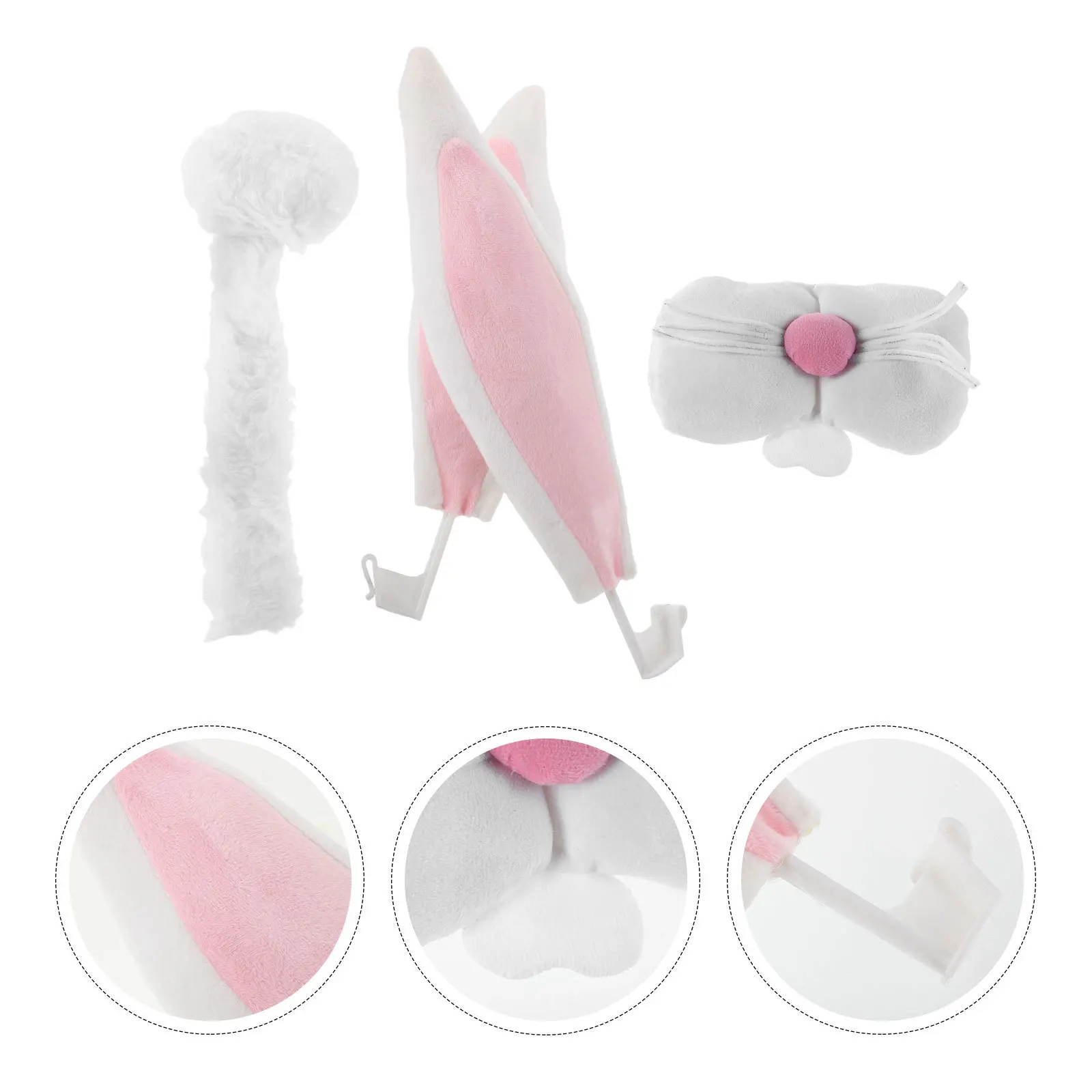 1Set Easter Bunny Car Decorations Pink Rabbit Ears Nose Tail Cute Vehicle Accessories Car Bunny Ear Kit Reusable Spring Ornament
1Set Easter Bunny Car Decorations Pink Rabbit Ears Nose Tail Cute Vehicle Accessories Car Bunny Ear Kit Reusable Spring Ornament