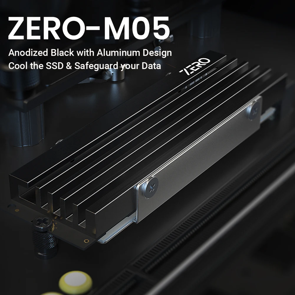 M.2 SSD Heat Sink Aluminum Alloy SSD Cooler with Thermal Pad Solid State Drive Cooler for NVME M.2 2280 SSD
M.2 SSD Heat Sink Aluminum Alloy SSD Cooler with Thermal Pad Solid State Drive Cooler for NVME M.2 2280 SSD