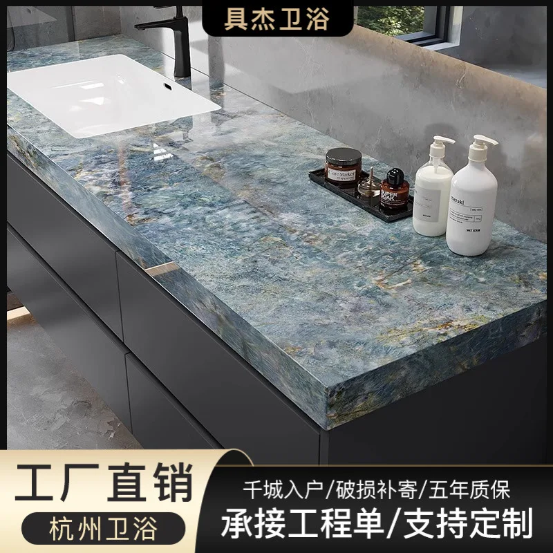 High-end rock slab ceramic seamless basin washbasin combination solid wood bathroom washbasin bathroom cabinet washbasin bathroo
High-end rock slab ceramic seamless basin washbasin combination solid wood bathroom washbasin bathroom cabinet washbasin bathroo