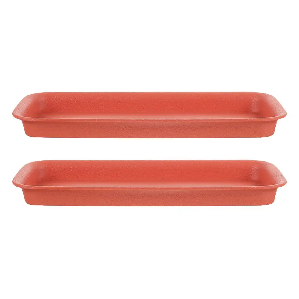 2 Pcs Rectangular Plant Pots Flower Tray for Indoor Plants Rectangle Red Succulent Planters
2 Pcs Rectangular Plant Pots Flower Tray for Indoor Plants Rectangle Red Succulent Planters