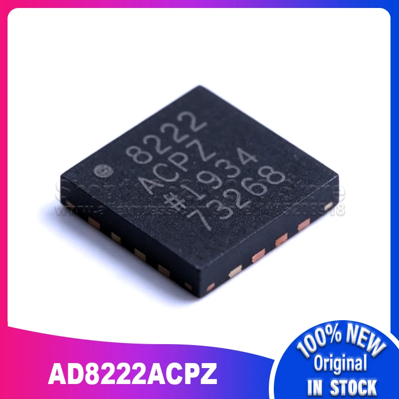 5PCS/LOT AD8222ACPZ AD8222ACPZ-R7 8222ACPZ 8222 LFCSP16 100% New Spot stock
5PCS/LOT AD8222ACPZ AD8222ACPZ-R7 8222ACPZ 8222 LFCSP16 100% New Spot stock