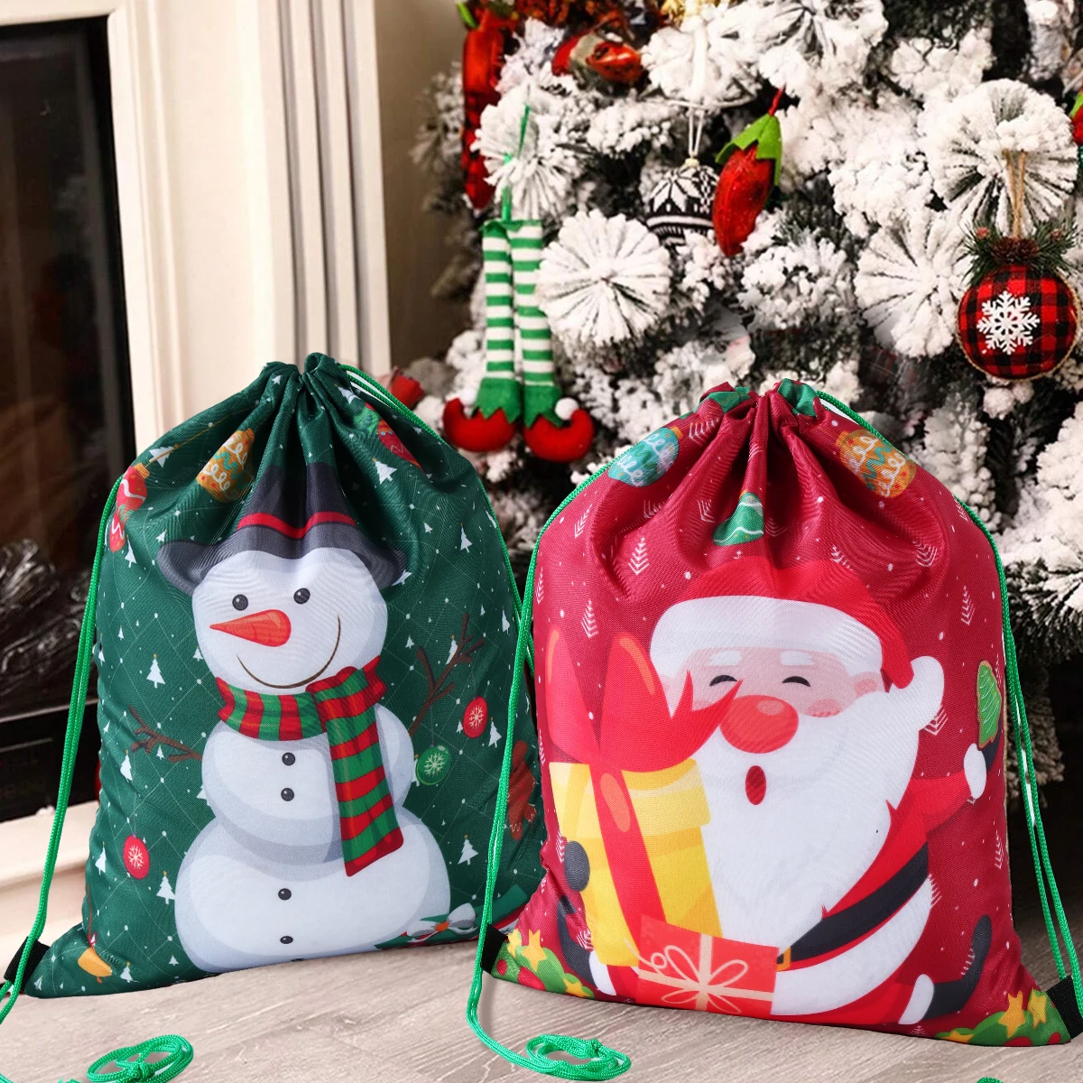 Christmas Drawstring Gifts Bag Santa Claus New Year 2024 Large Candy Bag Cookie Packaging Bag Navidad Xmas New Year Gifts 2025
Christmas Drawstring Gifts Bag Santa Claus New Year 2024 Large Candy Bag Cookie Packaging Bag Navidad Xmas New Year Gifts 2025