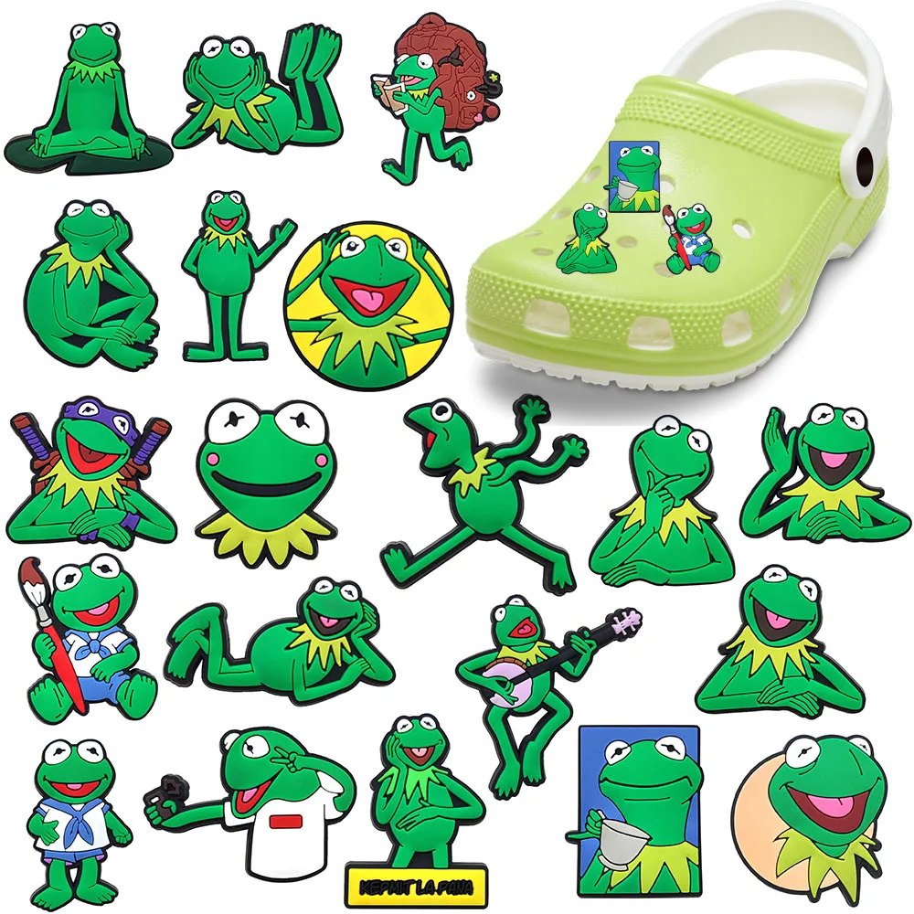 MINISO New product 1-20Pcs Funny frog shoe accessories Sneakers Shoe Decoration for Women Christmas Gift Wholesale
MINISO New product 1-20Pcs Funny frog shoe accessories Sneakers Shoe Decoration for Women Christmas Gift Wholesale