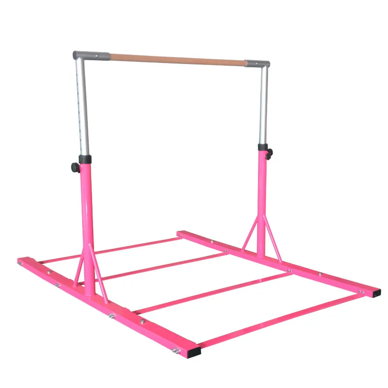 Height Adjustable Gymnastics Horizontal Bar for Kids 100% Actual Photo Attached Home/Club Use with Fiberglass Rail
Height Adjustable Gymnastics Horizontal Bar for Kids 100% Actual Photo Attached Home/Club Use with Fiberglass Rail