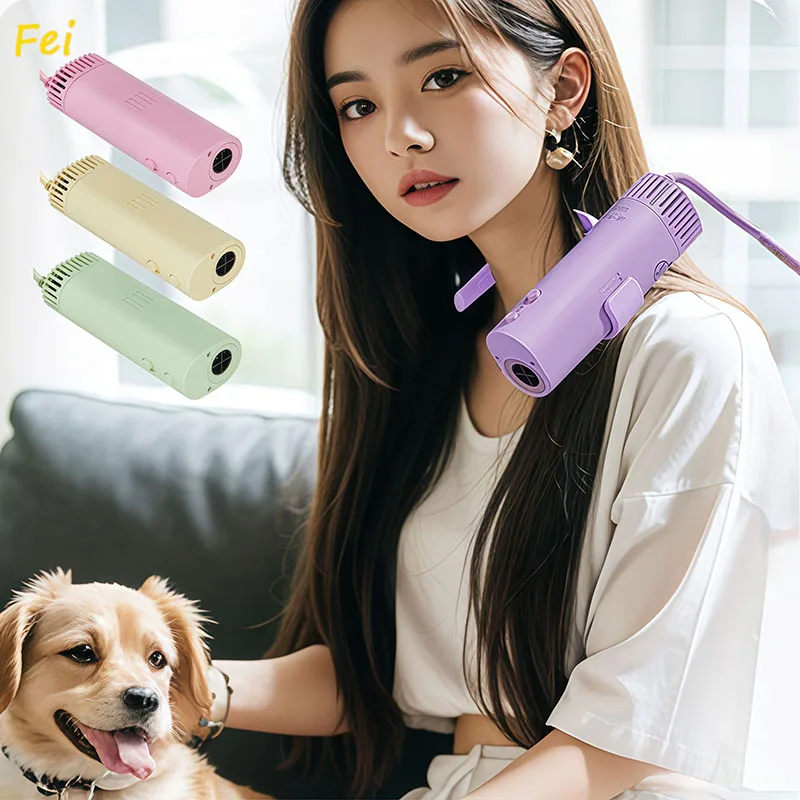 High-Power Negative Ion Pet Hair Dryer Silent with Beauty Bristles Quick Blow Hanging Neck Design Portable Universal for dog
High-Power Negative Ion Pet Hair Dryer Silent with Beauty Bristles Quick Blow Hanging Neck Design Portable Universal for dog