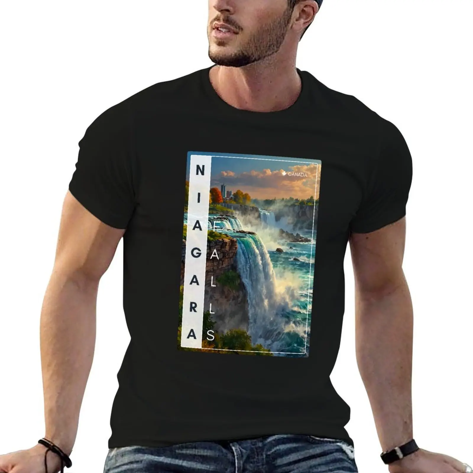 Niagara Falls Canada Waterfall Art 1/2 T-Shirt man t shirt designer man graphic t shirt T-Shirt
Niagara Falls Canada Waterfall Art 1/2 T-Shirt man t shirt designer man graphic t shirt T-Shirt