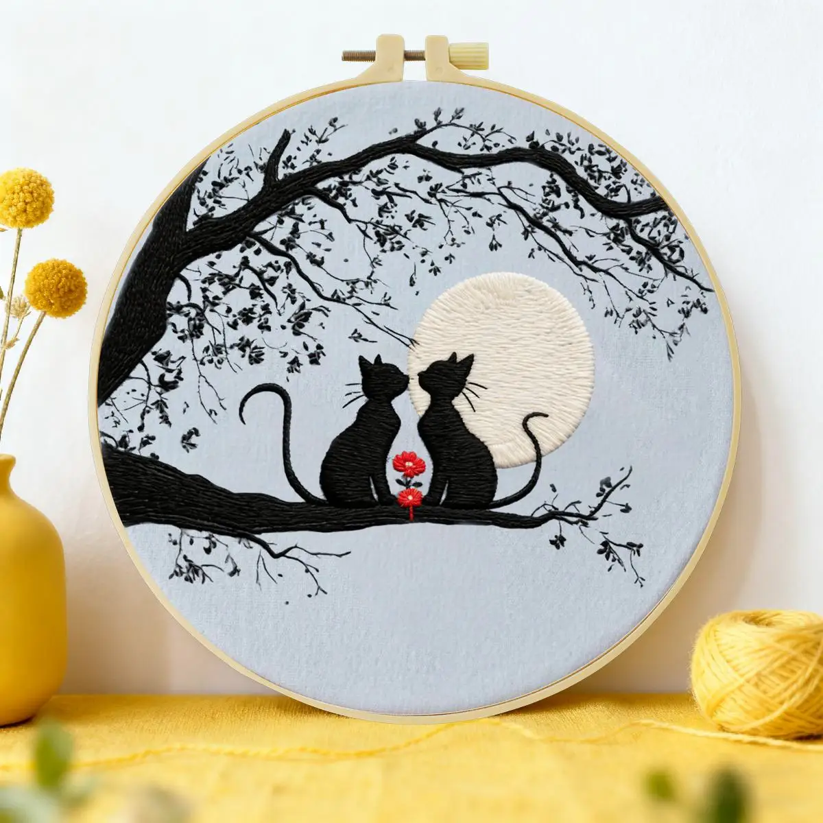 1pc 20X20CM/15X15CM 7.87/6.3inch Animal - Cat Embroidery Starter Kit DIY kit DIY embroidery kit manualidades Needle Art
1pc 20X20CM/15X15CM 7.87/6.3inch Animal - Cat Embroidery Starter Kit DIY kit DIY embroidery kit manualidades Needle Art