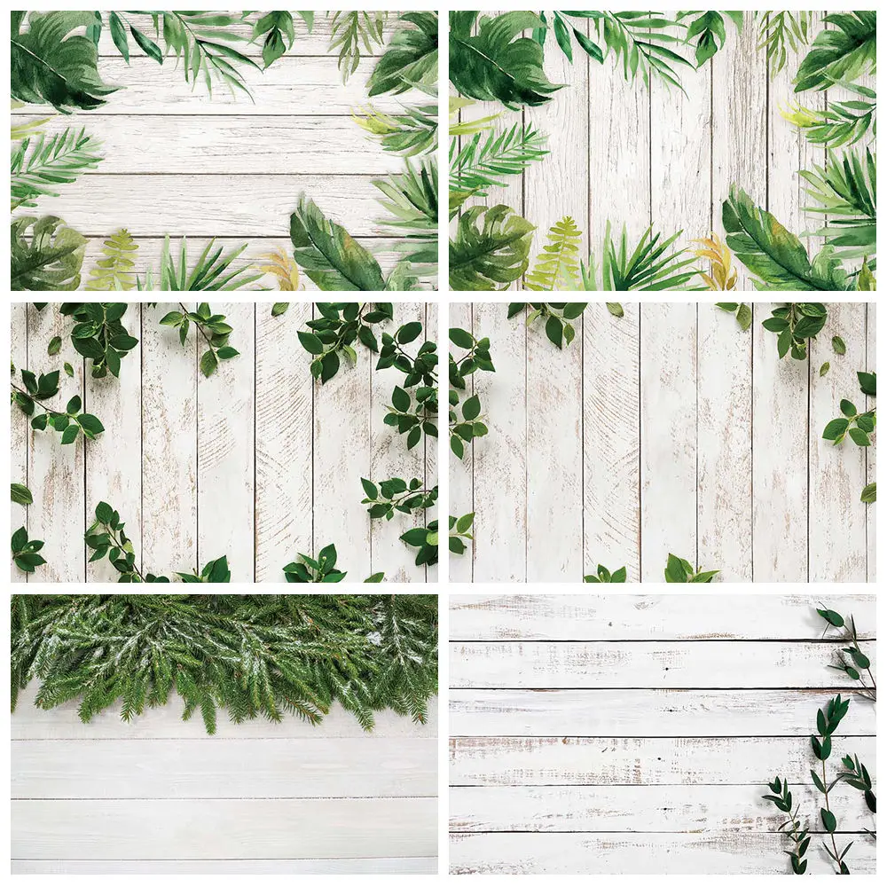 MOON.QG White Wooden Board Green Leaves Plank Backdrop Backgrounds for Photographs Photozone Wedding Decoration Photo Birthday
MOON.QG White Wooden Board Green Leaves Plank Backdrop Backgrounds for Photographs Photozone Wedding Decoration Photo Birthday
