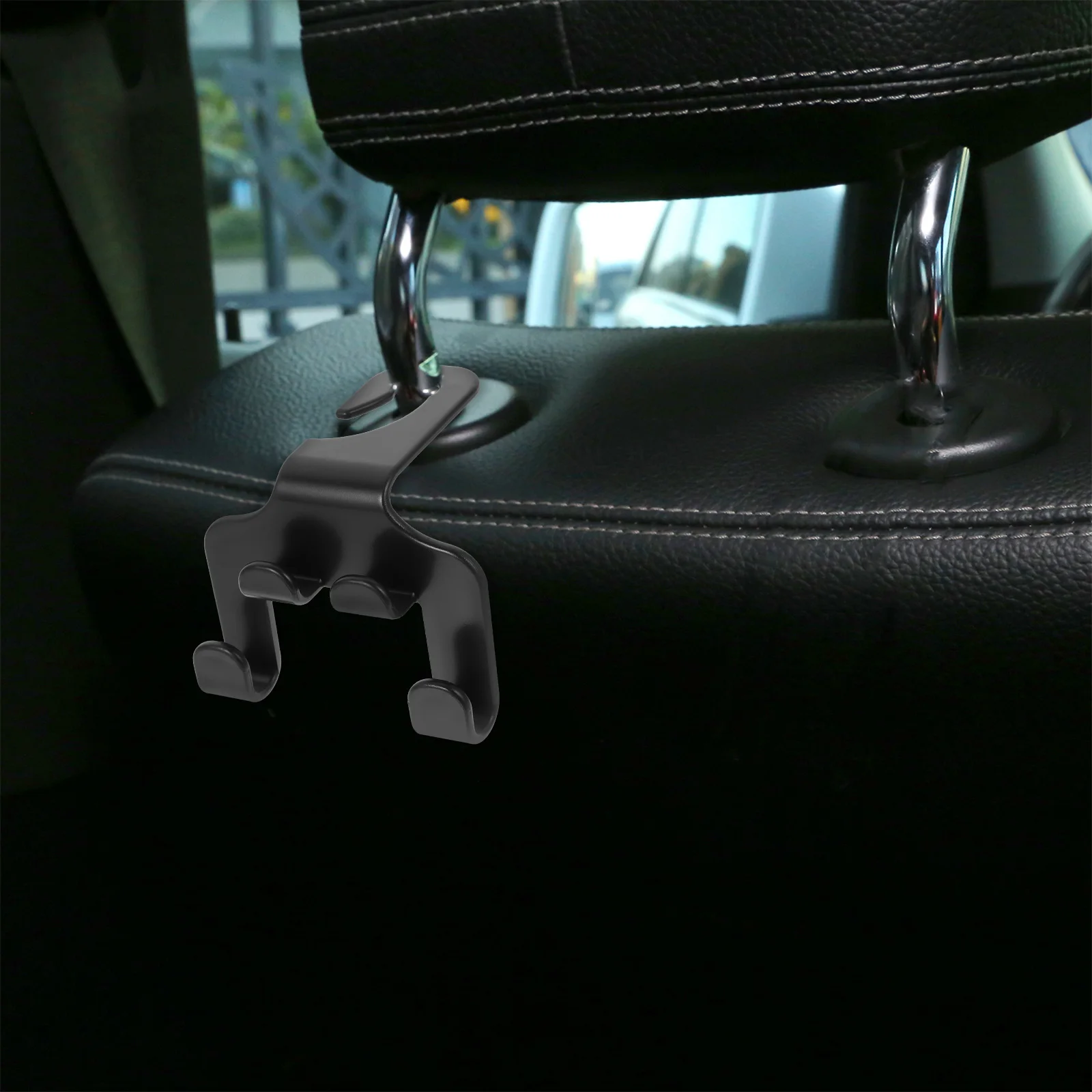 2 pcs Car Headrest Hooks Phone Holder Sturdy No Skid Car Storage Hooks Multipurpose Safe Material Durability Backseat Purse Bag
2 pcs Car Headrest Hooks Phone Holder Sturdy No Skid Car Storage Hooks Multipurpose Safe Material Durability Backseat Purse Bag