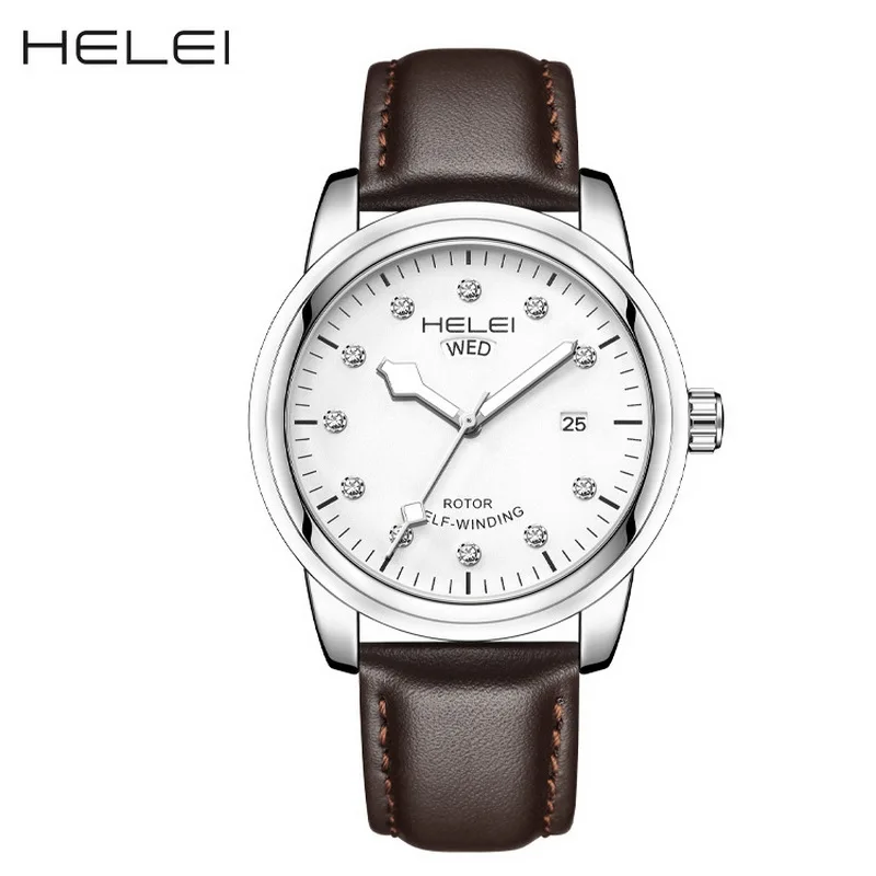 Men's Quartz Watch with Leather Strap Luminescent Display Dual Calendar Non-Mechanical Suitable for Students
Men's Quartz Watch with Leather Strap Luminescent Display Dual Calendar Non-Mechanical Suitable for Students