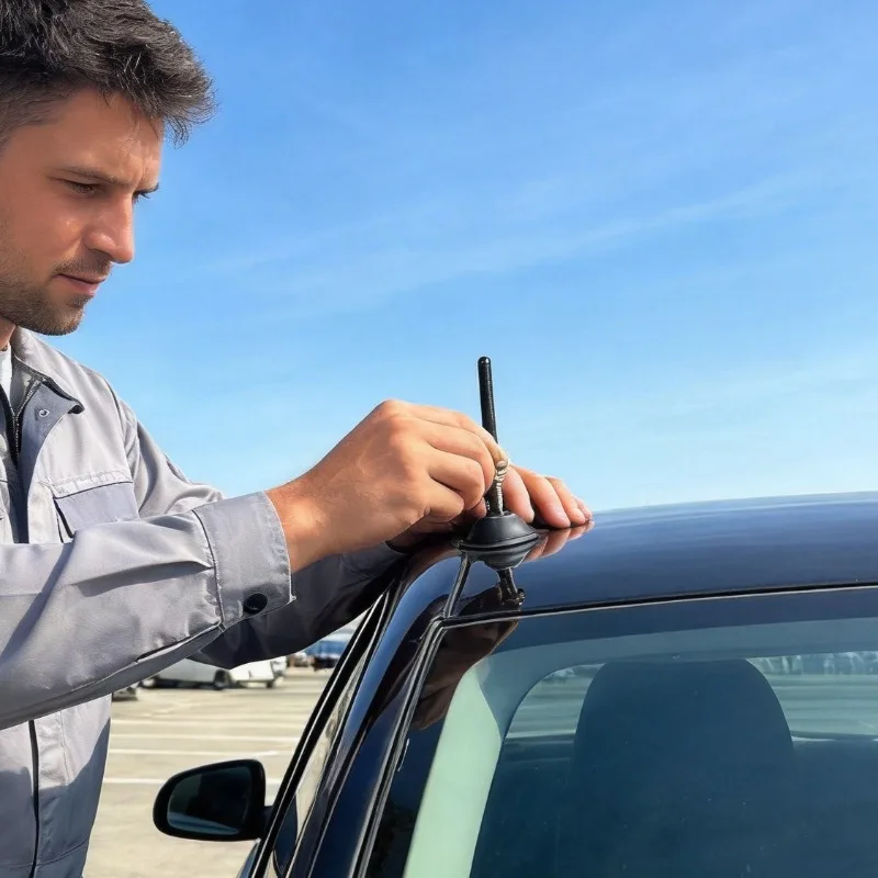 Universal Carbon Fiber Short Car Roof Antenna 3.5cm 8cm 12cm Metal FM AM Radio Aerial Black Signal Receiving Vehicle Accessory
Universal Carbon Fiber Short Car Roof Antenna 3.5cm 8cm 12cm Metal FM AM Radio Aerial Black Signal Receiving Vehicle Accessory