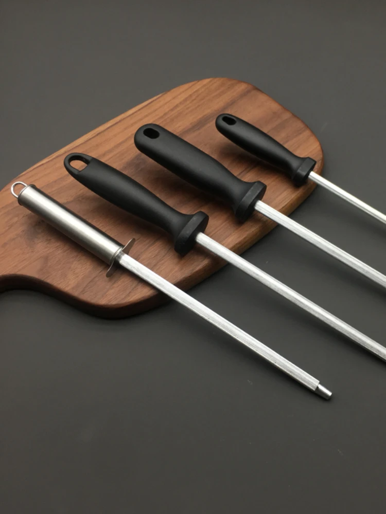 6.5/7.5 INCH Afilador Knife Sharpening Rod Whetstone Professional Kitchen Knives Sharpening Stone Carbon Steel Sharpening System
6.5/7.5 INCH Afilador Knife Sharpening Rod Whetstone Professional Kitchen Knives Sharpening Stone Carbon Steel Sharpening System