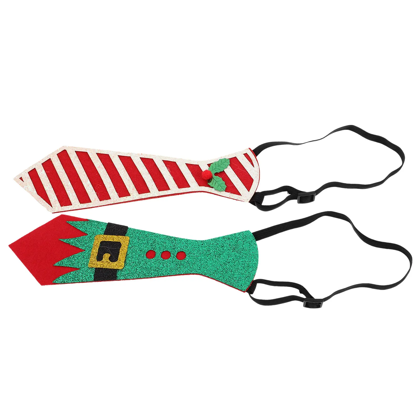 2Pcs Felt Christmas Ties Soft Comfortable Holiday Party Neckwear Festive Xmas Bowtie Men Boys Celebration Accessory Decoration
2Pcs Felt Christmas Ties Soft Comfortable Holiday Party Neckwear Festive Xmas Bowtie Men Boys Celebration Accessory Decoration
