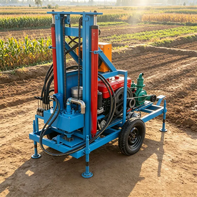 Customized Premium Crawler 30HP Diesel 100M Fast Drilling Strong Power Deep Water Well Drilling Rig
Customized Premium Crawler 30HP Diesel 100M Fast Drilling Strong Power Deep Water Well Drilling Rig