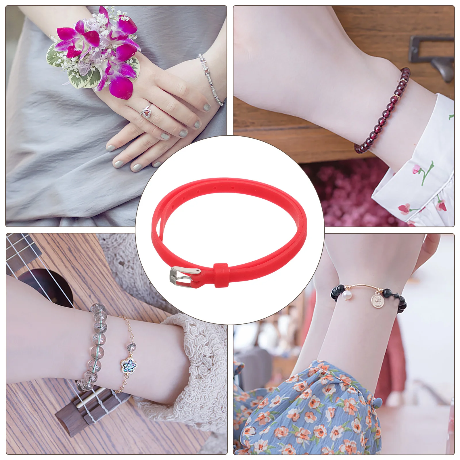 5pcs Silicone Bracelets Multi-color Extended Double-layer Adjustable Bands for Men Women Kids Fitness Gifts Yellow Purple Blue
5pcs Silicone Bracelets Multi-color Extended Double-layer Adjustable Bands for Men Women Kids Fitness Gifts Yellow Purple Blue