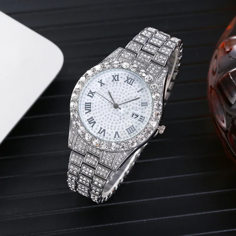 Часы для мужчин, роскошные модные часы в стиле хип-хоп Iced Out, женские кварцевые наручные часы с золотыми стразами, Relogio Masculino, подарки, мужские часы
Часы для мужчин, роскошные модные часы в стиле хип-хоп Iced Out, женские кварцевые наручные часы с золотыми стразами, Relogio Masculino, подарки, мужские часы