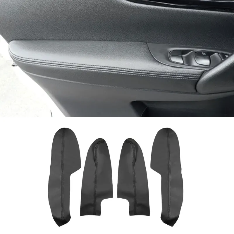 4pcs Black Leather Car Door Armrest Panel Cover For Nissan Qashqai J11 2016 2017 2018 Interior Door Armrest Surface Cover Trim
4pcs Black Leather Car Door Armrest Panel Cover For Nissan Qashqai J11 2016 2017 2018 Interior Door Armrest Surface Cover Trim
