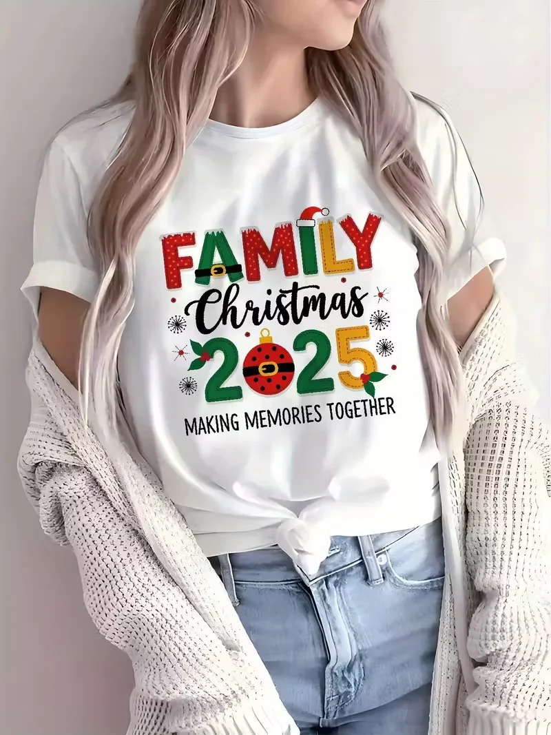 Женская футболка Memories Christmas Goodbye 2025 Hello 2026, уличная одежда унисекс, хлопковые мужские топы большого размера, повседневные футболки с коротким рукавом
Женская футболка Memories Christmas Goodbye 2025 Hello 2026, уличная одежда унисекс, хлопковые мужские топы большого размера, повседневные футболки с коротким рукавом