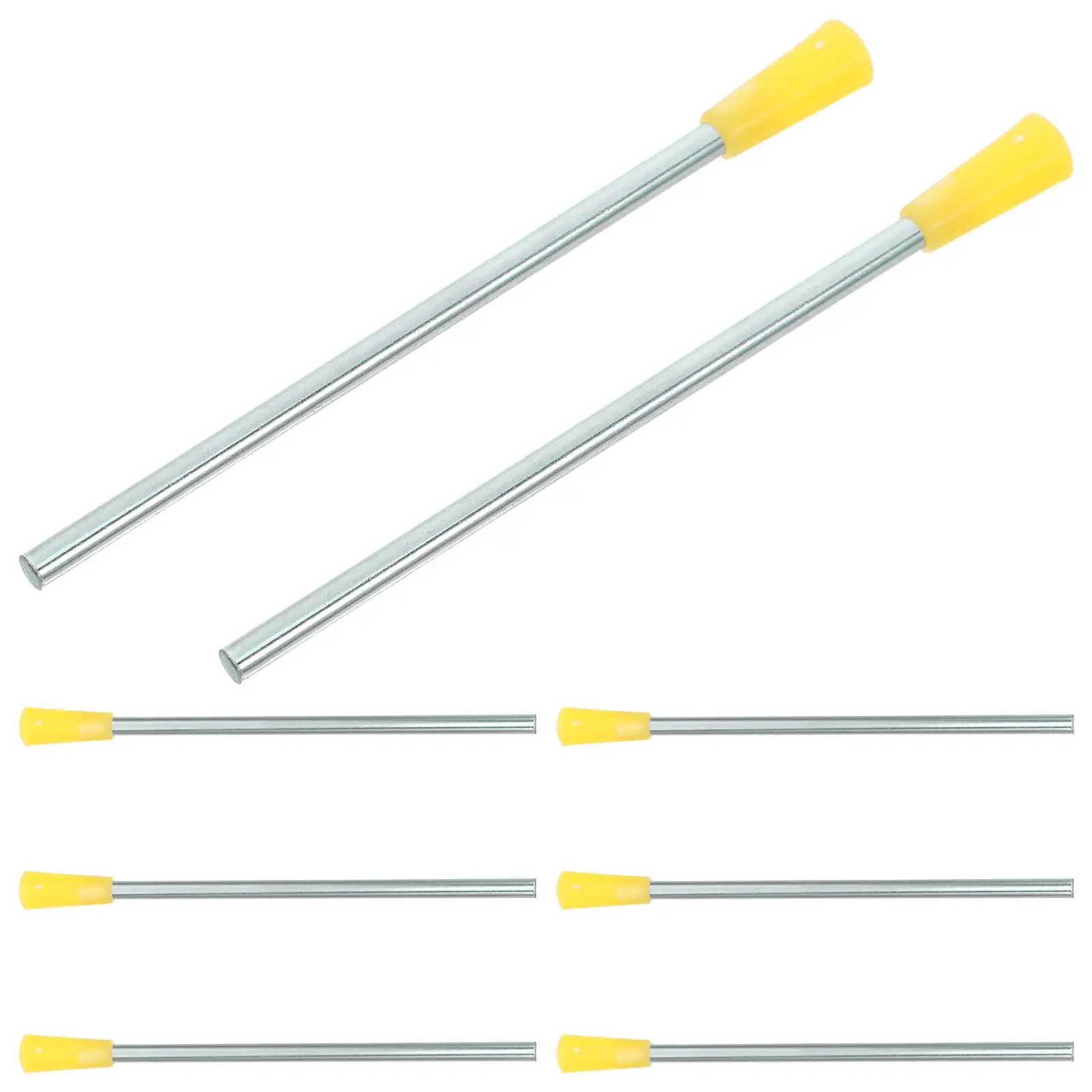 8 Pcs Triangle Beaters Hand Percussion Instruments Kids Metal Plastic Lightweight Classrooms Orchestral Musical Toddler
8 Pcs Triangle Beaters Hand Percussion Instruments Kids Metal Plastic Lightweight Classrooms Orchestral Musical Toddler