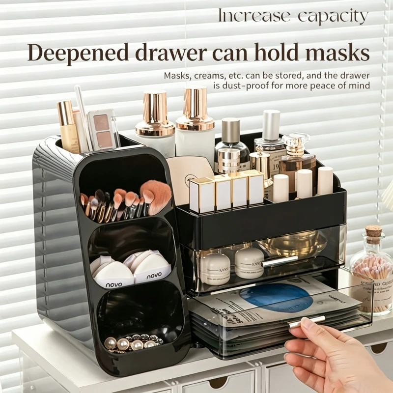 Cosmetics storage box, high-end lipstick, skincare products, jewelry storage box,desktop storage box,large capacity storage rack
Cosmetics storage box, high-end lipstick, skincare products, jewelry storage box,desktop storage box,large capacity storage rack