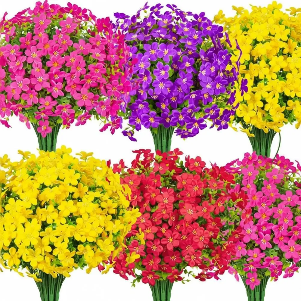 UV-Resistant Artificial Silk Flowers for Spring/Summer Garden, Yard, Porch, Window Box Decor
UV-Resistant Artificial Silk Flowers for Spring/Summer Garden, Yard, Porch, Window Box Decor