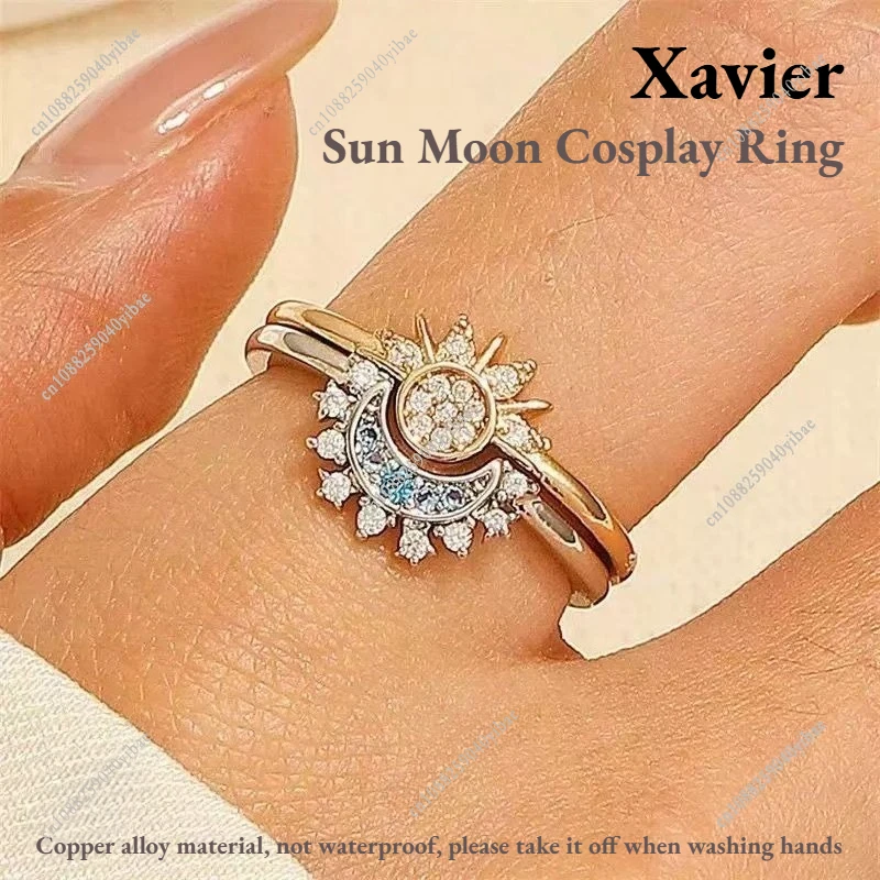 Игра Love and Deepspace Xavier Shenxinghui, аниме, косплей, кольцо «Солнце и Луна», подарки для фанатов игр, подарки для пар/лучших друзей
Игра Love and Deepspace Xavier Shenxinghui, аниме, косплей, кольцо «Солнце и Луна», подарки для фанатов игр, подарки для пар/лучших друзей