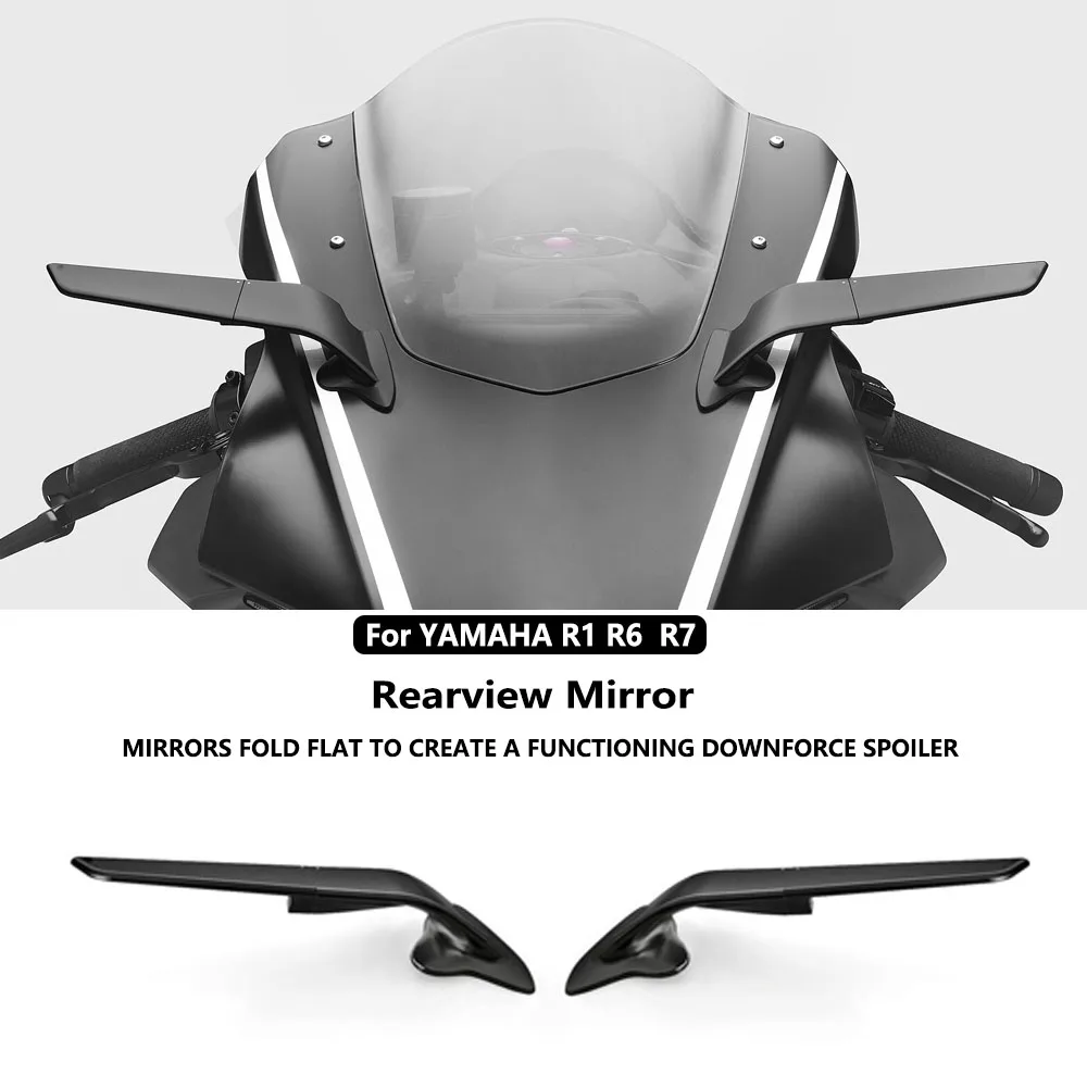 For YAMAHA YZF-R1 YZF-R6 YZF-R7 2015 2016 2017-2025 Motorcycle Rearview Mirror Adjustable Wing Mirror Accessory for YZF R1 R6 R7
For YAMAHA YZF-R1 YZF-R6 YZF-R7 2015 2016 2017-2025 Motorcycle Rearview Mirror Adjustable Wing Mirror Accessory for YZF R1 R6 R7