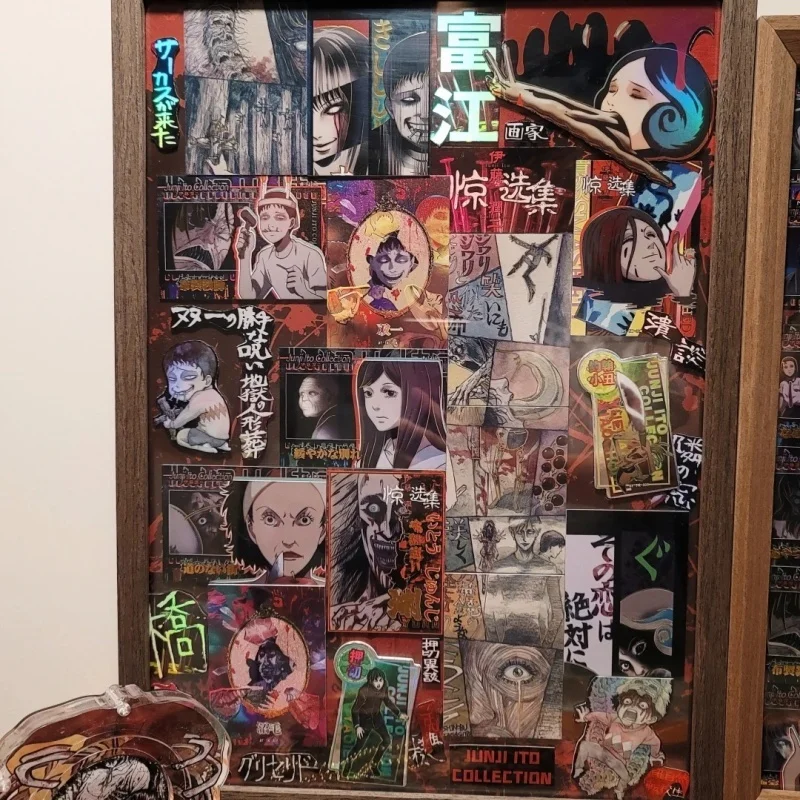 Горячие оригинальные выборные карты Junji Ito, карты с привидениями, Mistery Box, настольные игры, коллекция игрушек, карточные игрушки, подарки, оригинальная коробка
Горячие оригинальные выборные карты Junji Ito, карты с привидениями, Mistery Box, настольные игры, коллекция игрушек, карточные игрушки, подарки, оригинальная коробка