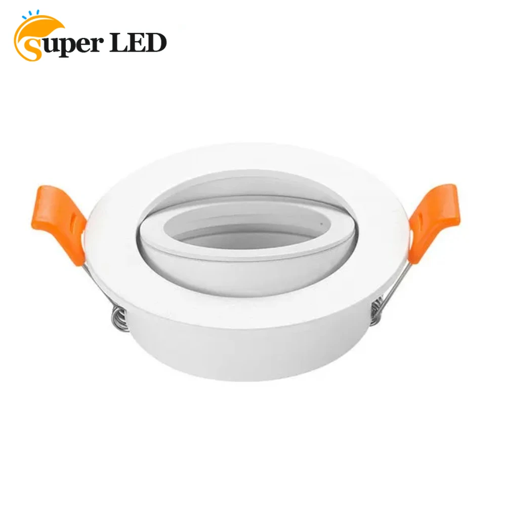 High Quality Aluminum Round GU10 MR16 Adjustable Spot Light Fixture LED Downlight Ceiling Spot Light Frame
High Quality Aluminum Round GU10 MR16 Adjustable Spot Light Fixture LED Downlight Ceiling Spot Light Frame