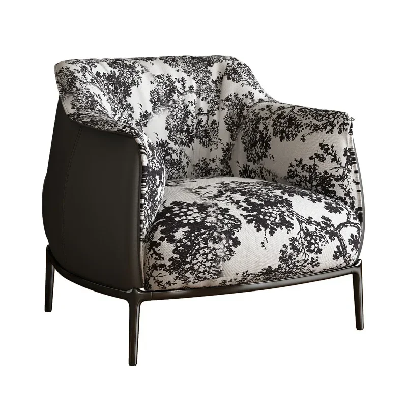 French retro single chair, living room home balcony leisure chair, stainless steel Internet celebrity designer sofa chair
French retro single chair, living room home balcony leisure chair, stainless steel Internet celebrity designer sofa chair