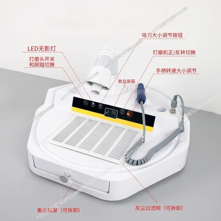 Dust Free Electric Grinding Machine Adjustable Speed with Vacuuming Function for Mechanic Auto Detailing
Dust Free Electric Grinding Machine Adjustable Speed with Vacuuming Function for Mechanic Auto Detailing