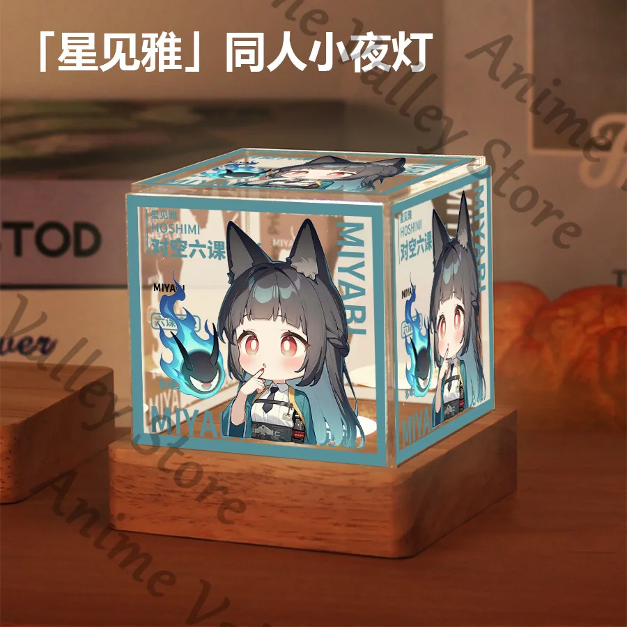 Anime Zenless Zone Zero Hoshimi Miyabi Jane Doe Cosplay Acrylic Night-light Cartoon DIY Three-colour Night Light Nights Lamp
Anime Zenless Zone Zero Hoshimi Miyabi Jane Doe Cosplay Acrylic Night-light Cartoon DIY Three-colour Night Light Nights Lamp