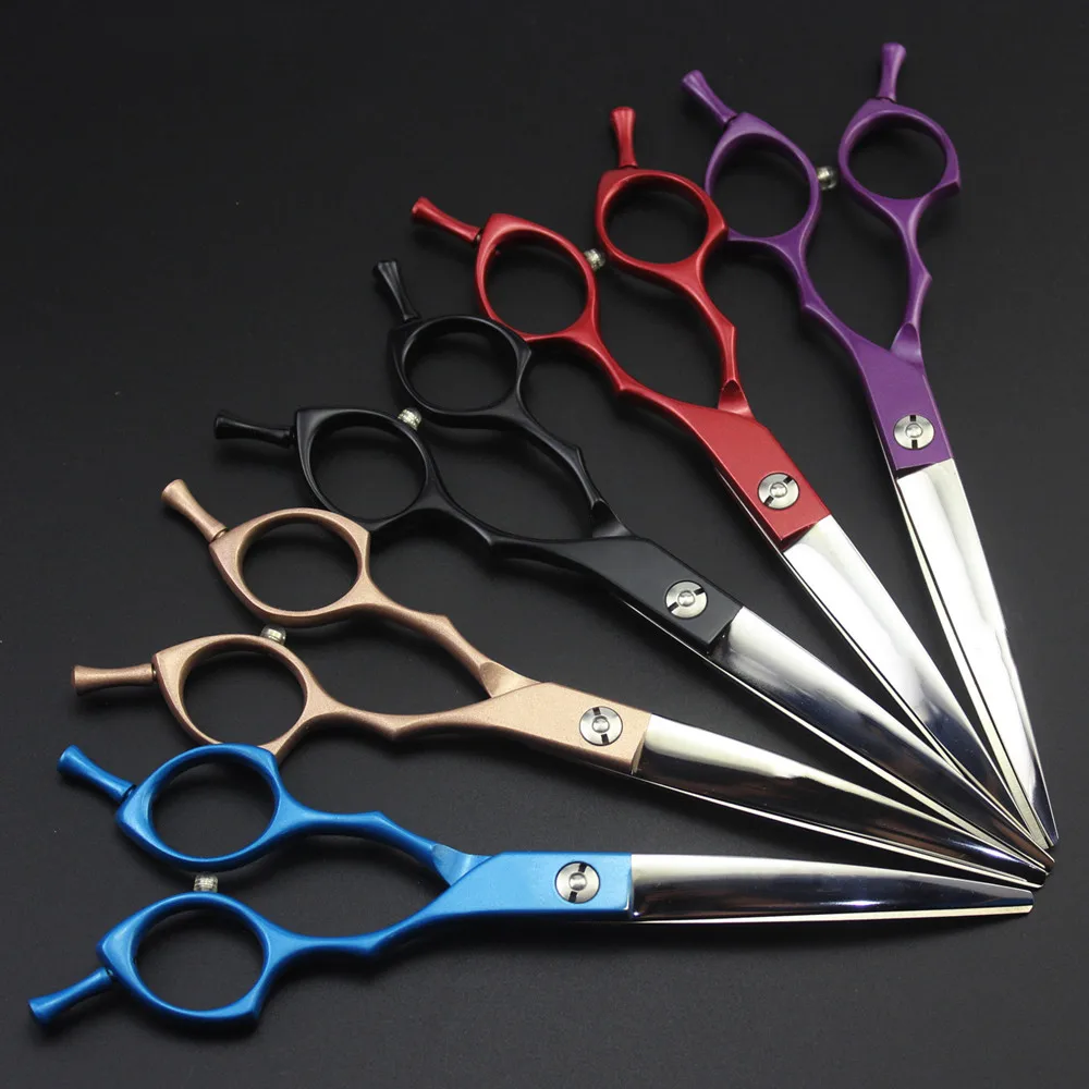 Professional Japan 440c 6.5 '' pet dog grooming Cuverd hair scissors Cutting barber tools haircut shears Hairdressing scissors
Professional Japan 440c 6.5 '' pet dog grooming Cuverd hair scissors Cutting barber tools haircut shears Hairdressing scissors
