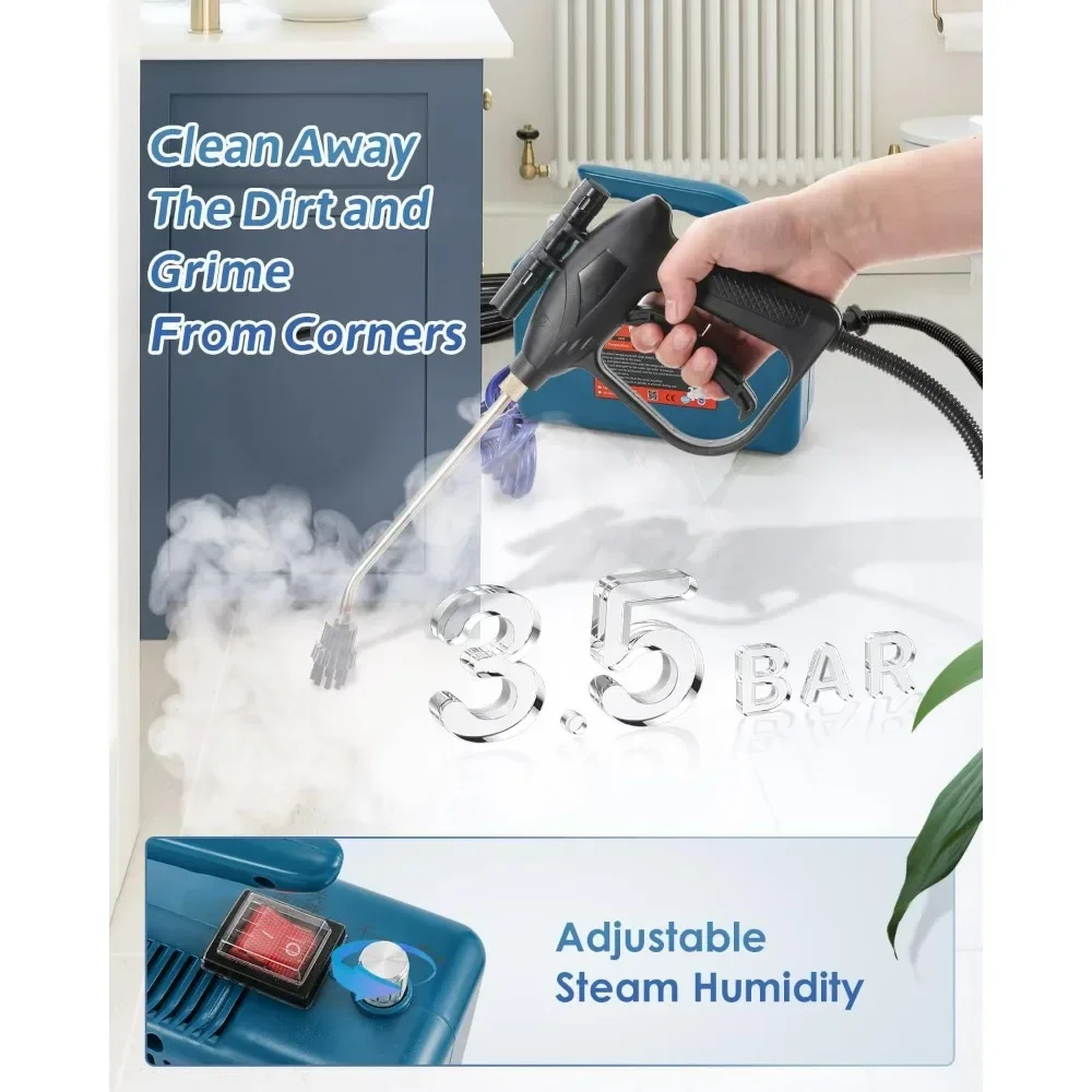 Горячая распродажа! Портативный ручной пароочиститель мощностью 1700 Вт для очистки плитки и швов, компактный паровой очиститель для автомобилей и домашнего использования.
Горячая распродажа! Портативный ручной пароочиститель мощностью 1700 Вт для очистки плитки и швов, компактный паровой очиститель для автомобилей и домашнего использования.
